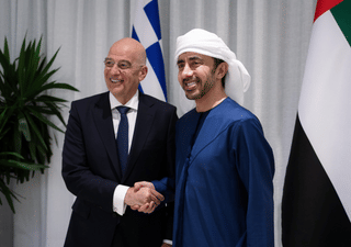 Abdullah bin Zayed receives Greek Defence Minister to discuss strategic ties, regional developments