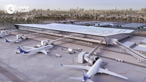 Major fire breaks out in Kuwait International Airport after Iranian drone attacks