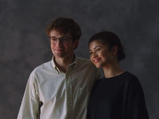 Robert Pattinson and Zendaya in "The Drama."