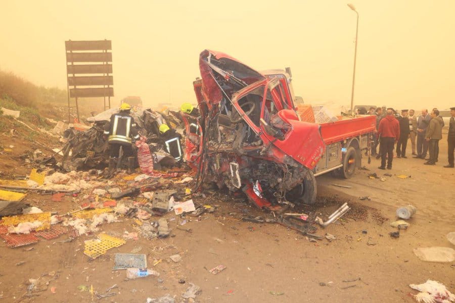 Eight killed, four injured in Egypt road crash