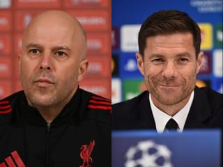 A section of Liverpool fans want Slot out with Alonso looking set to be his successor 