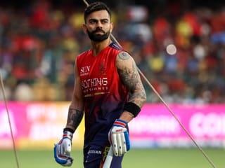 Royal Challengers Bengaluru's Indian cricket player Virat Kohli praised Sarfaraz Khan for his performance 