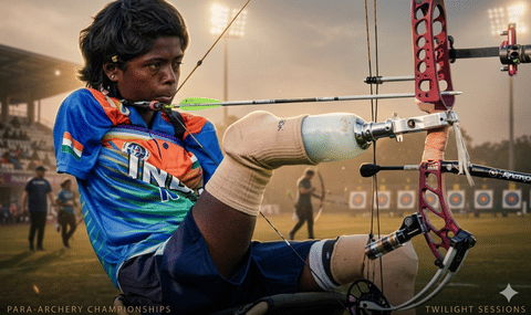 Payal Nag became the world’s first limbless Archery champion