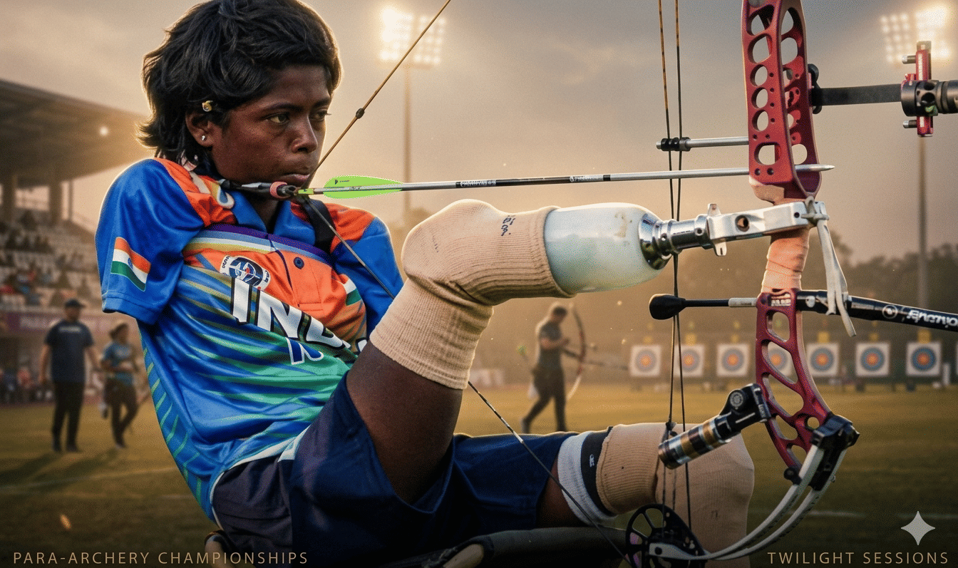 Payal Nag became the world’s first limbless Archery champion