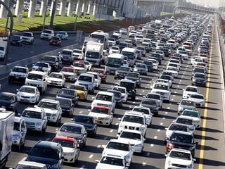 The project is designed to strengthen connectivity between emirates and increase road capacity to ease congestion and improve traffic flow. 
