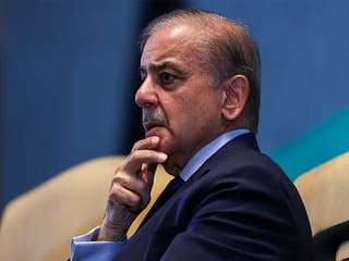 Pakistani Prime Minister Shehbaz Sharif