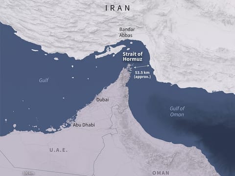 Trump says US will help with 'traffic buildup' in Hormuz Strait