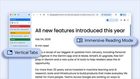 Chrome finally gets vertical tabs — and it could change how you browse forever