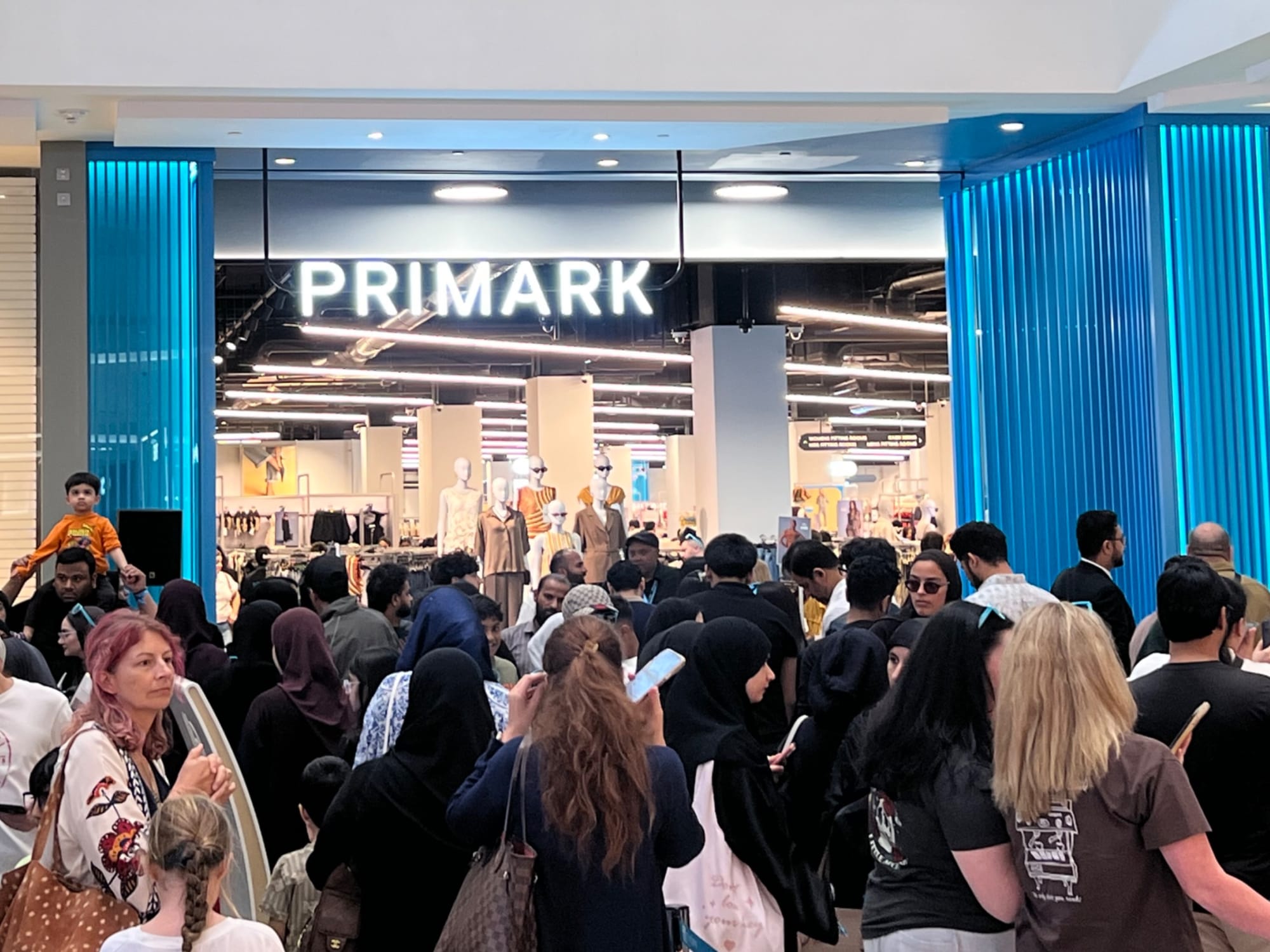 Primark's latest opening sees crowds stretching through Mall of the Emirates