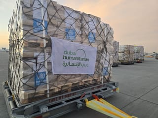 Dubai sends 96 tonnes of medical aid to Kabul
