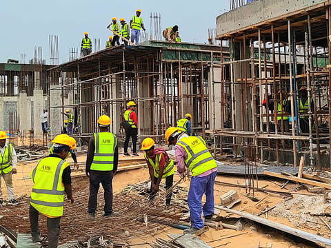 Arif Developments powers ahead with construction advancing at full pace at Kabbali Hills