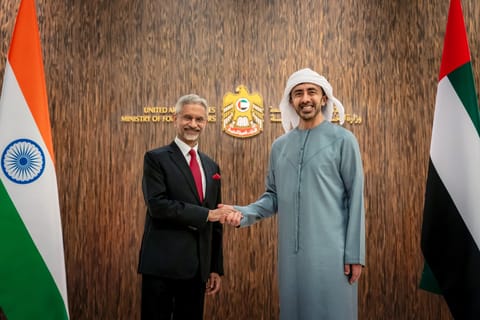 UAE, Indian foreign ministers discuss regional security