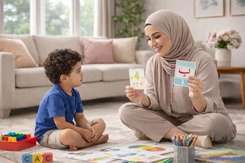 A centre deploys a qualified, KHDA-registered teacher to support a single family’s child