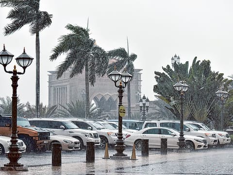 Unsettled weather in UAE: Why you should avoid rainwater pools in Abu Dhabi