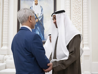UAE President receives Indian Minister of External Affairs