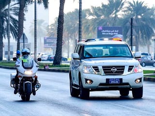 Sharjah Police warn of accident on Emirates Road