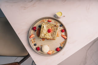 Viral French toast from Hampstead 