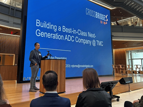 Dr Michael Torres, Co-Founder and CEO of CrossBridge Bio