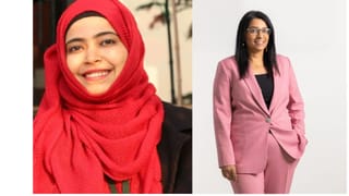 Left: Swaleha Madani, assistant professor, cardiac rehabilitation specialist and Right: Asha Sherwood, parents speaking on the transition back to school. 