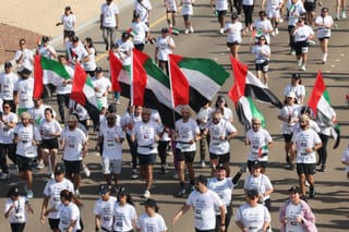 25,000 participate in UAE unity race in Abu Dhabi