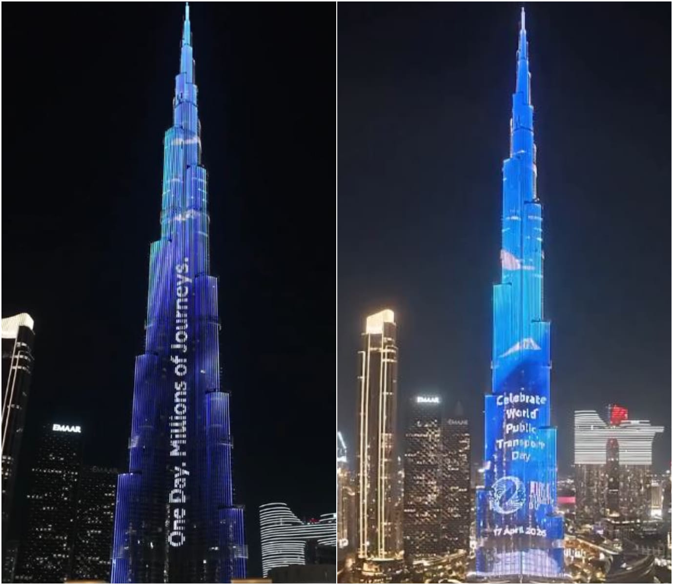 Burj Khalifa tribute highlights millions of daily journeys powering Dubai’s growth
