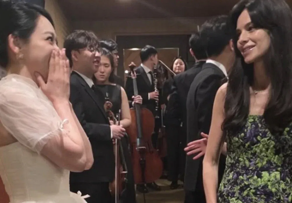 Also present at the event were musical actress Kim So Hyun and broadcaster Jang Sung Kyu.