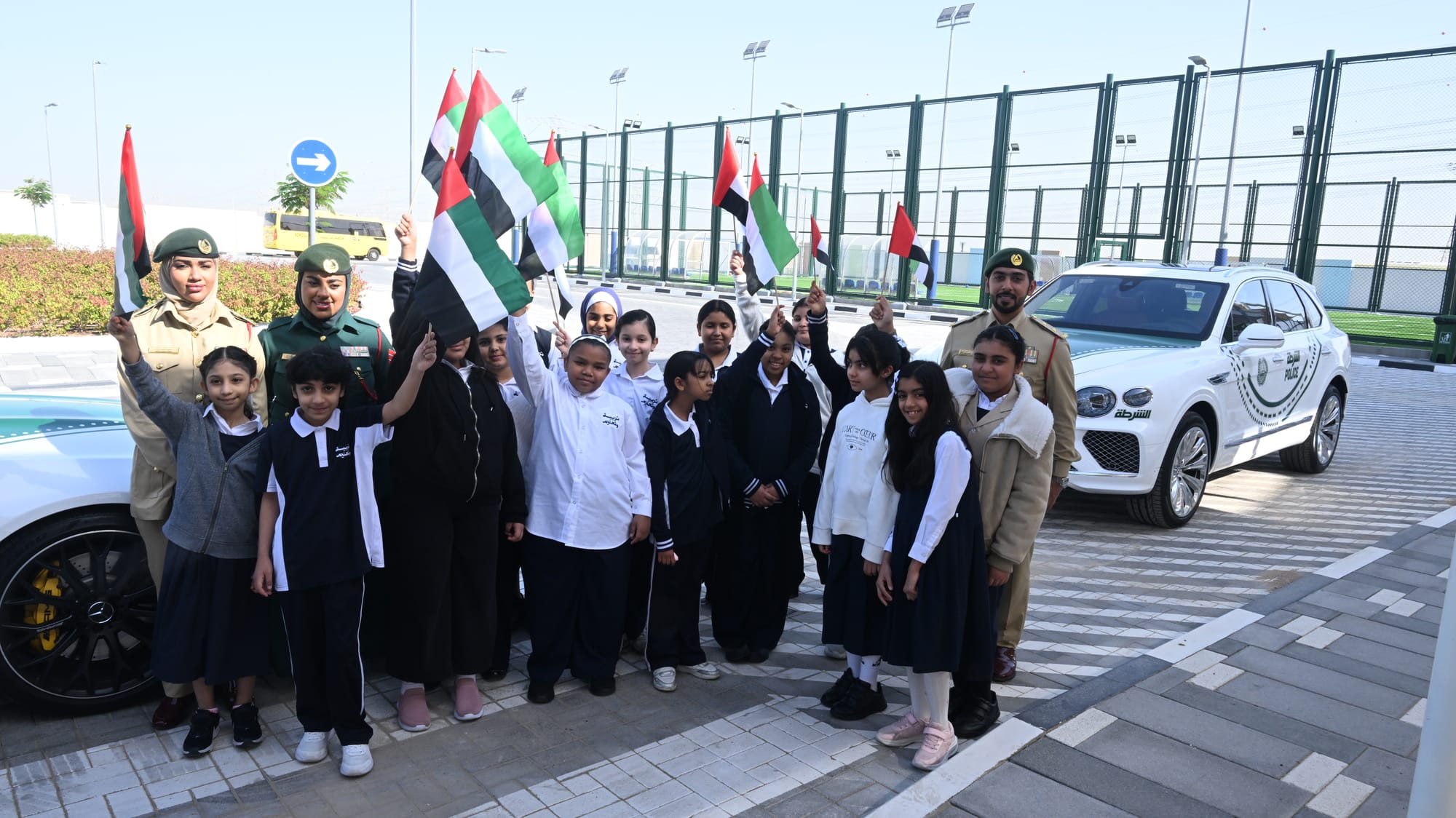 The initiative created a lively and engaging atmosphere, bringing smiles to students and parents while leaving a positive first impression of the school environment.