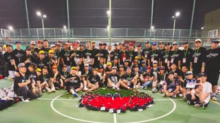 A group photo of all the exhibitors of "Latagan Tres"