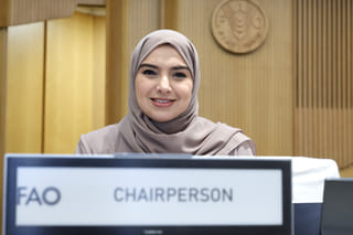 Dr. Amna bint Abdullah Al Dahak, UAE Minister of Climate Change and Environment.