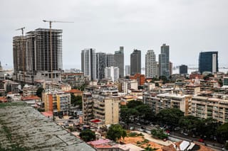 Luanda, the vibrant capital of Angola, is where Atlantic Ocean views meet rich culture, modern skylines and deep history. From its bustling waterfront to its colorful streets and music-filled nights, Luanda captures the energy and spirit of one of Africa’s fastest-growing cities. A general view of the construction on high-rise buildings in the capital of Luanda on April 21, 2026. 
