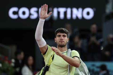 Spain's Carlos Alcaraz out of French Open