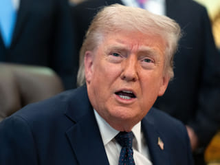 US President Donald Trupm
