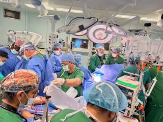The medical team of the Saudi Conjoined Twins Programme successfully separated the Filipino twins Klea Ann and Maurice Ann Misa