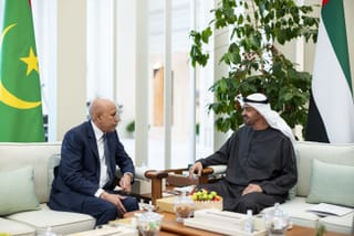 UAE and Mauritanian Presidents discuss bilateral cooperation and regional developments