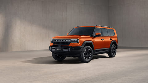 Designed as an all-terrain premium hybrid SUV, G700 combines bold styling, luxury comfort and serious off-road capability