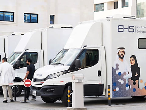 Mobile clinics aim to boost early detection of common conditions.