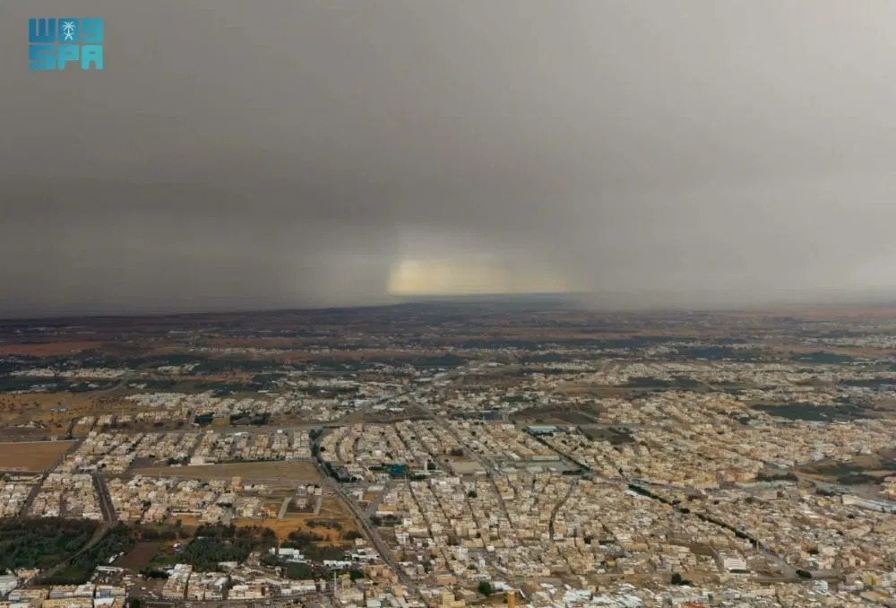 Heavy rains, strong winds expected across Saudi Arabia this week.