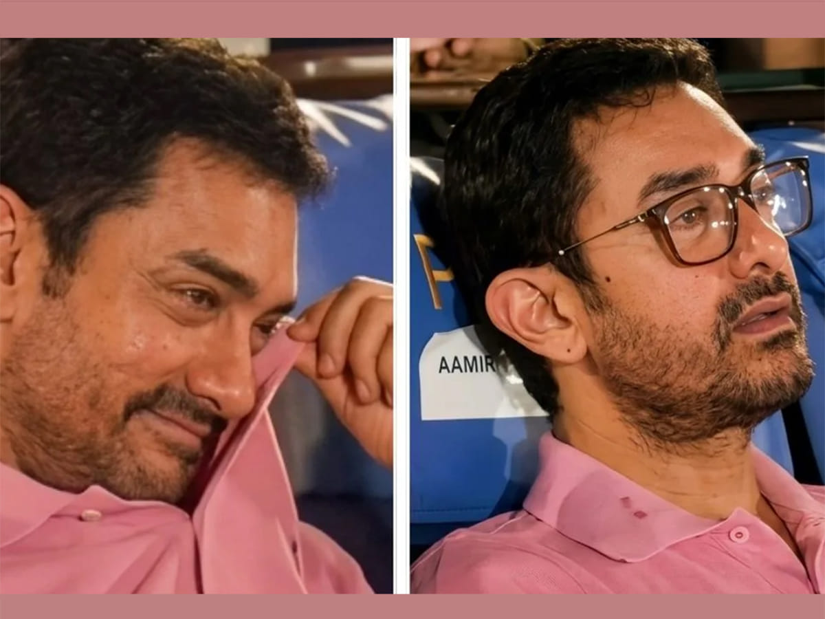 Aamir Khan turned visibly emotional during the ‘Ek Din’ event as he watched performances unfold alongside son Junaid.