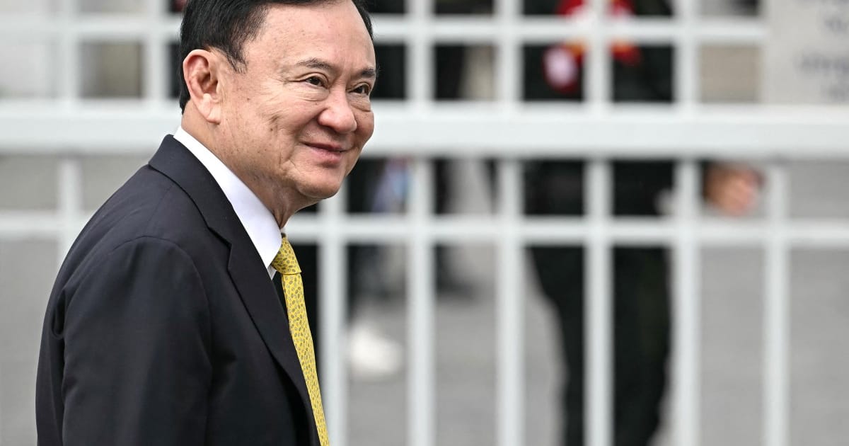 Thailand's ex-PM Thaksin to be released from prison