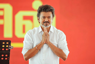 Tamila Vettri Kazhagam (TVK) chief Vijay