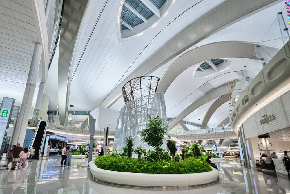 Zayed International Airport in Abu Dhabi
