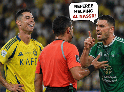 Refees want Al Nassr to win, says Demiral
