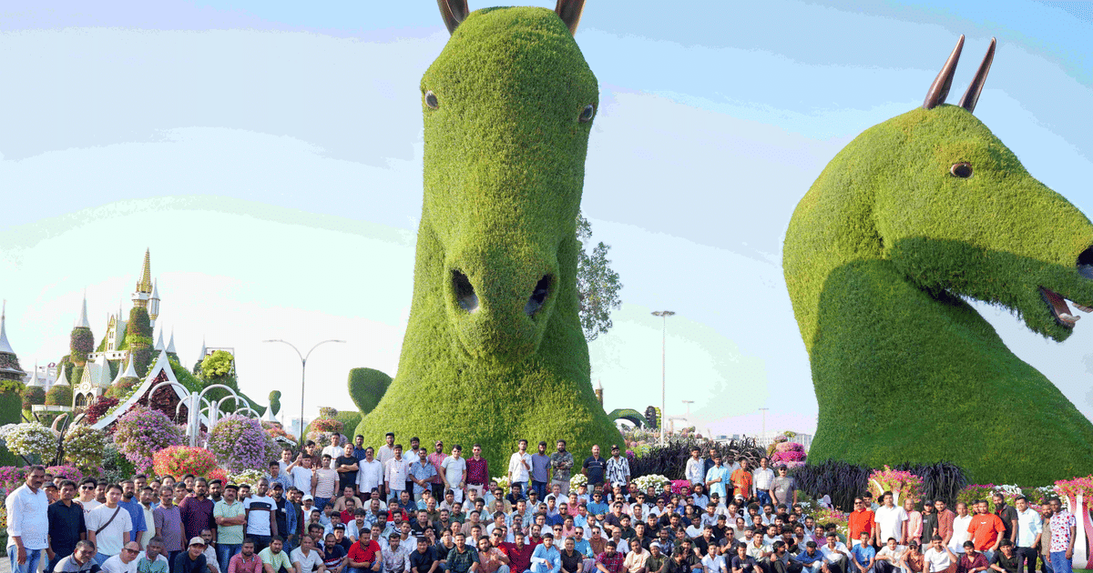 Hotpack hosts day out for 1,500 employees at Dubai Miracle Garden