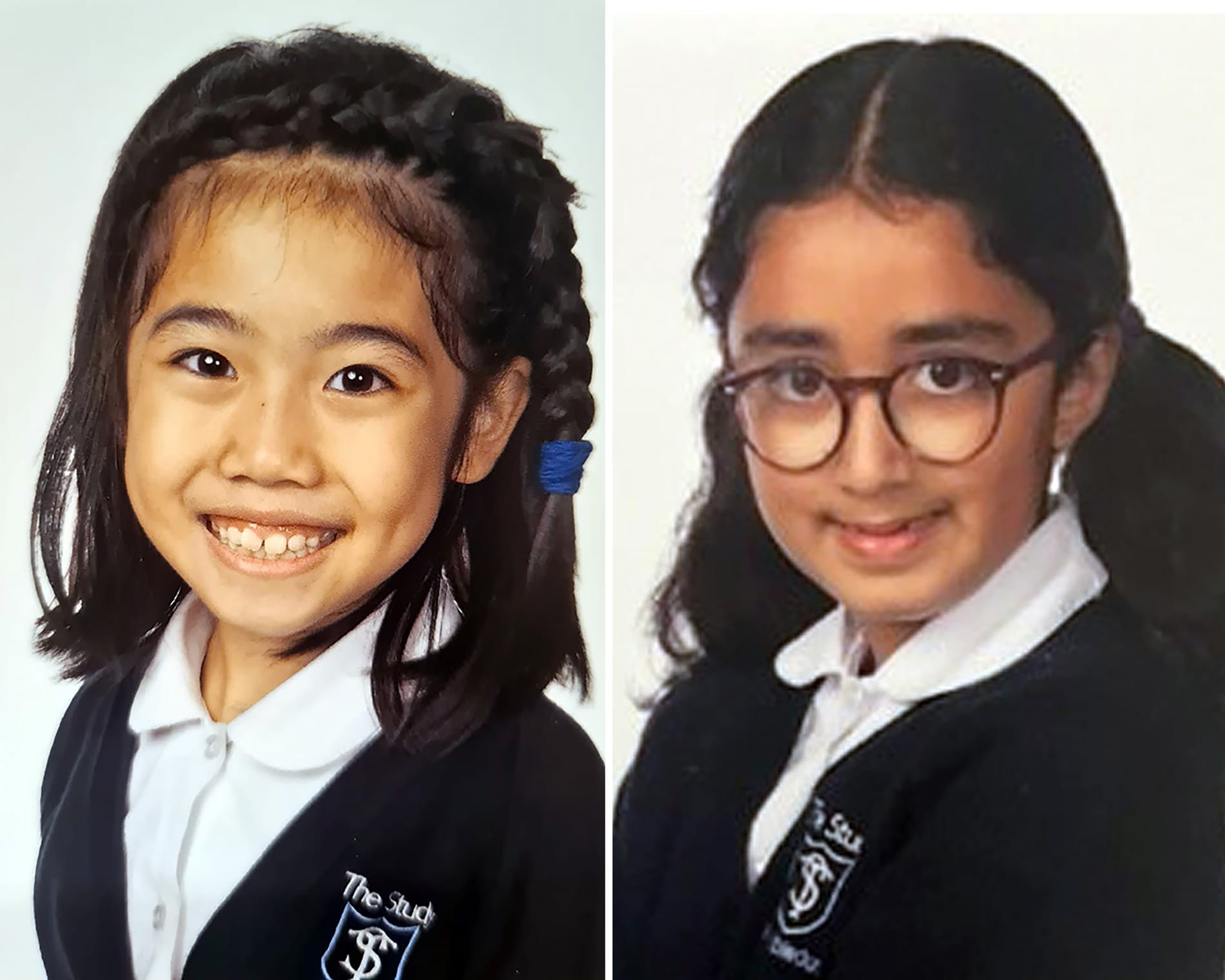 Selena Lau, left, and Nuria Sajjad.