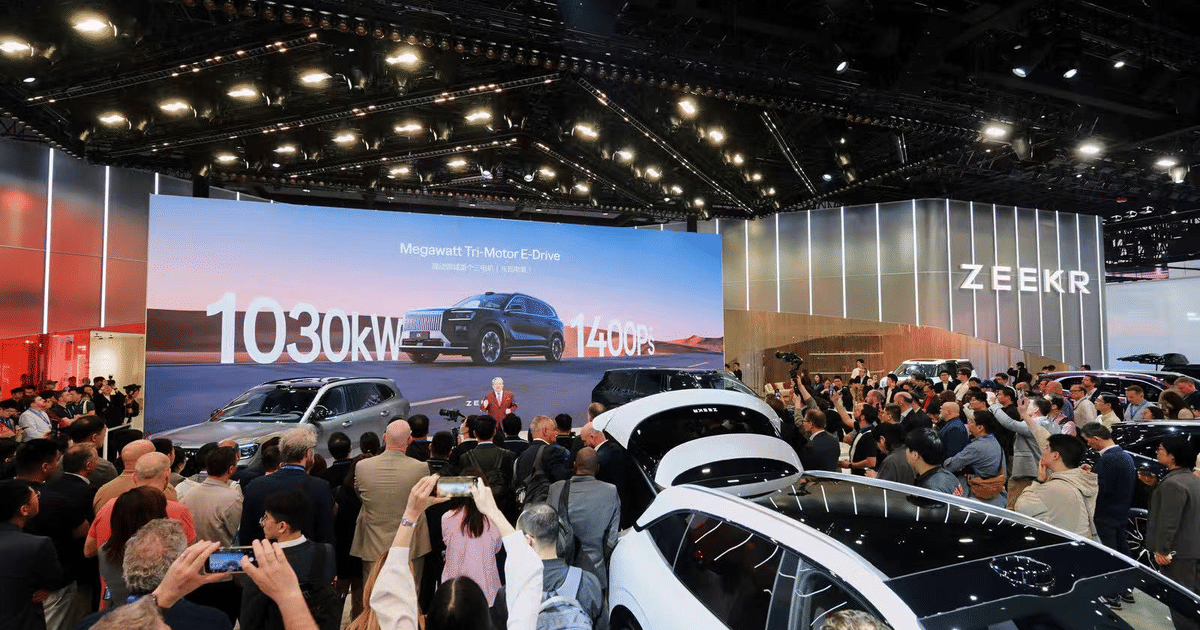 Zeekr dual flagships turn heads at Auto China 2026