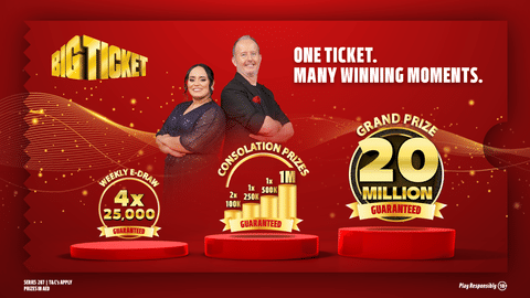 Big Ticket returns this May with a dynamic line-up of promotions designed to keep the excitement going