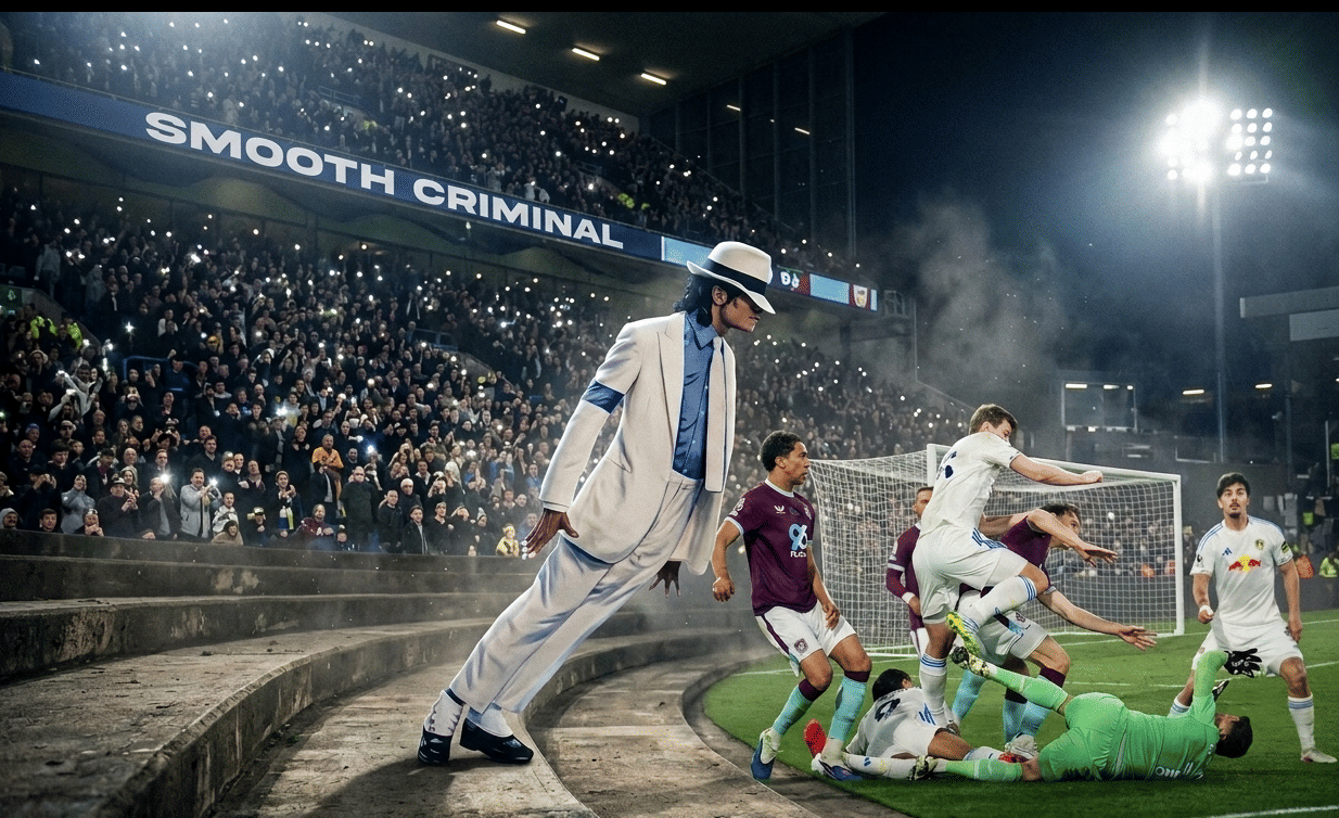 Leeds played Smooth Criminal at Elland Road