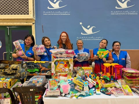 156,100 diapers will be given away for free along with toys, clothes, household items, and women's accessories
