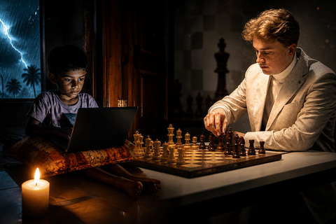 Tamizh Amudham defeated world no. 7 Vincent Keymer