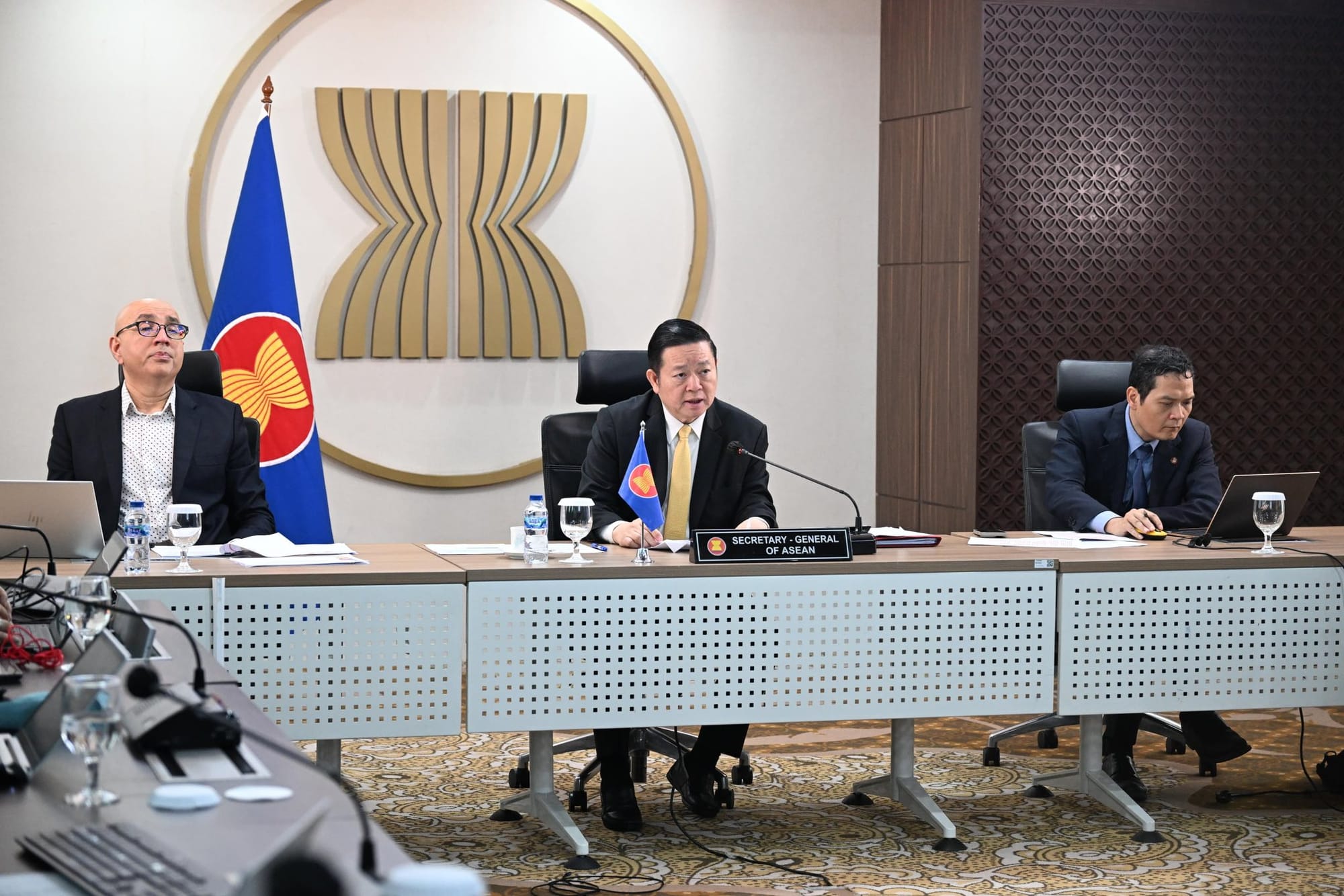 ASEAN economic ministers exchanged views on energy, food security, and supply chain resilience